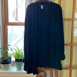 Jones New York cashmere & silk cardigan sweater
